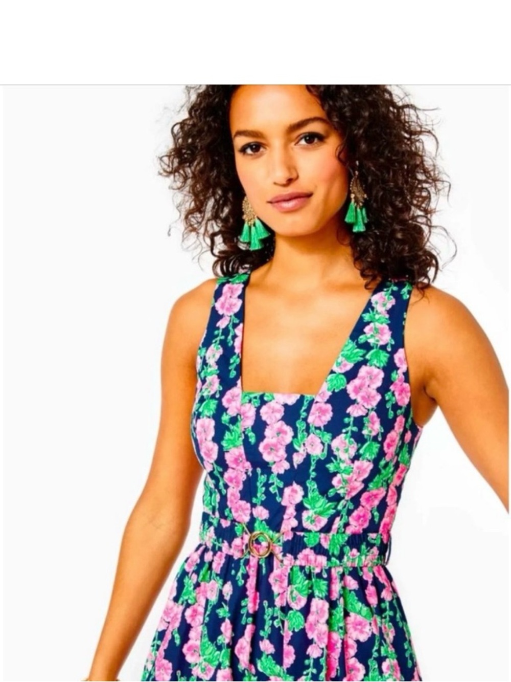 Lilly Pulitzer McKinnon Midi Dress in DeVine